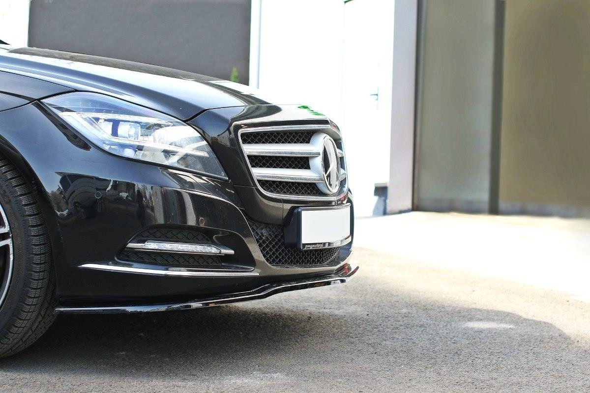 Front Ansatz V.1 für Mercedes CLS C218 schwarz matt