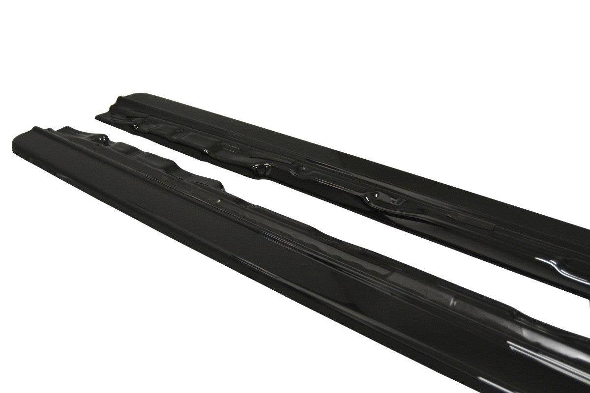 Seitenschweller Ansatz für Audi S4 / A4 S-Line B9 Carbon Look