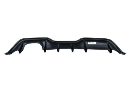 Diffusor Heck Ansatz für Ford Fiesta Mk7 ST Facelift schwarz matt