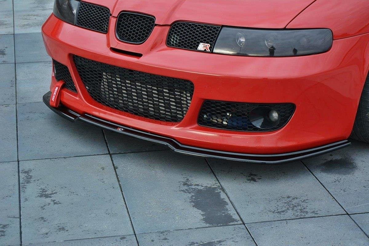 Front Ansatz für v.1 Seat Leon Mk1 Cupra Carbon Look