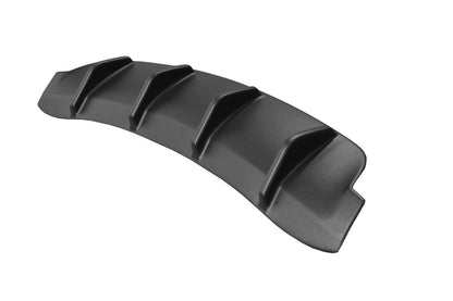 Diffusor Heck Ansatz für VOLKSWAGEN SCIROCCO MK.3 R FACELIFT schwarz matt