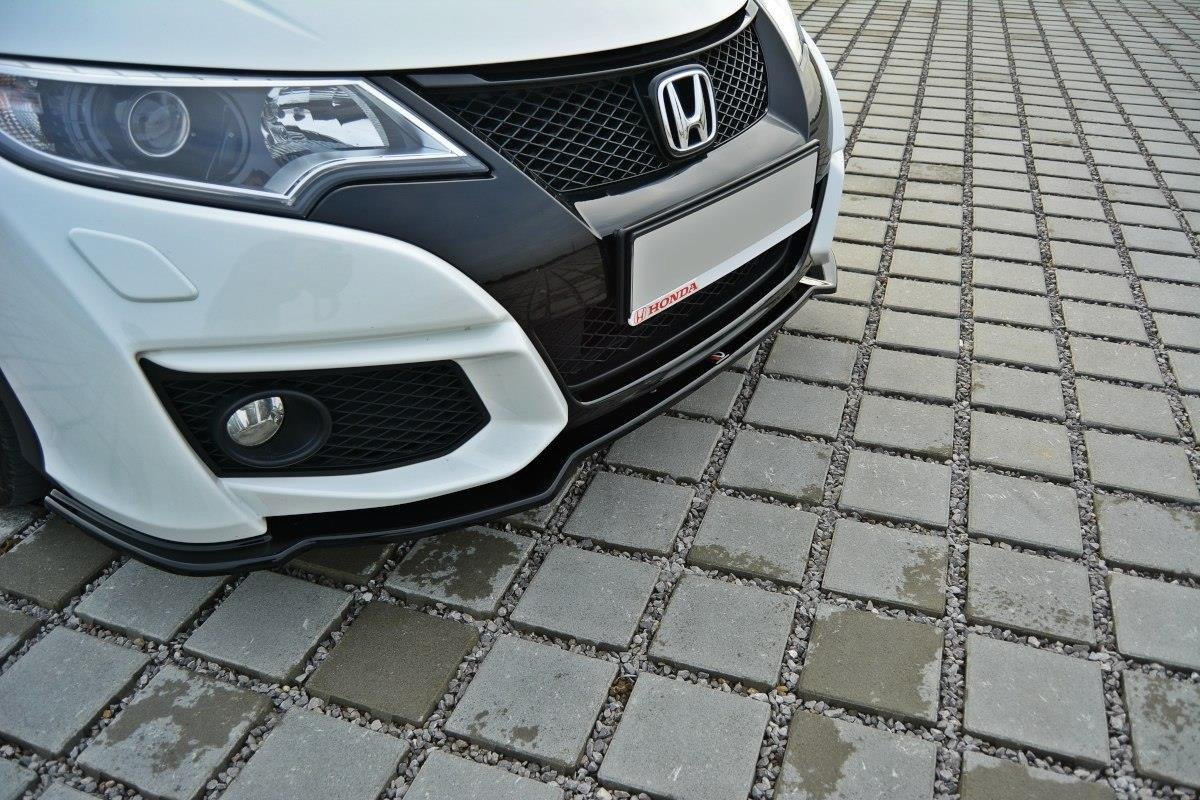 Front Ansatz für Honda Civic Mk9 Facelift schwarz matt