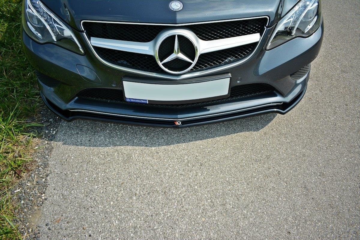Front Ansatz V.1 für Mercedes E W212 schwarz Hochglanz