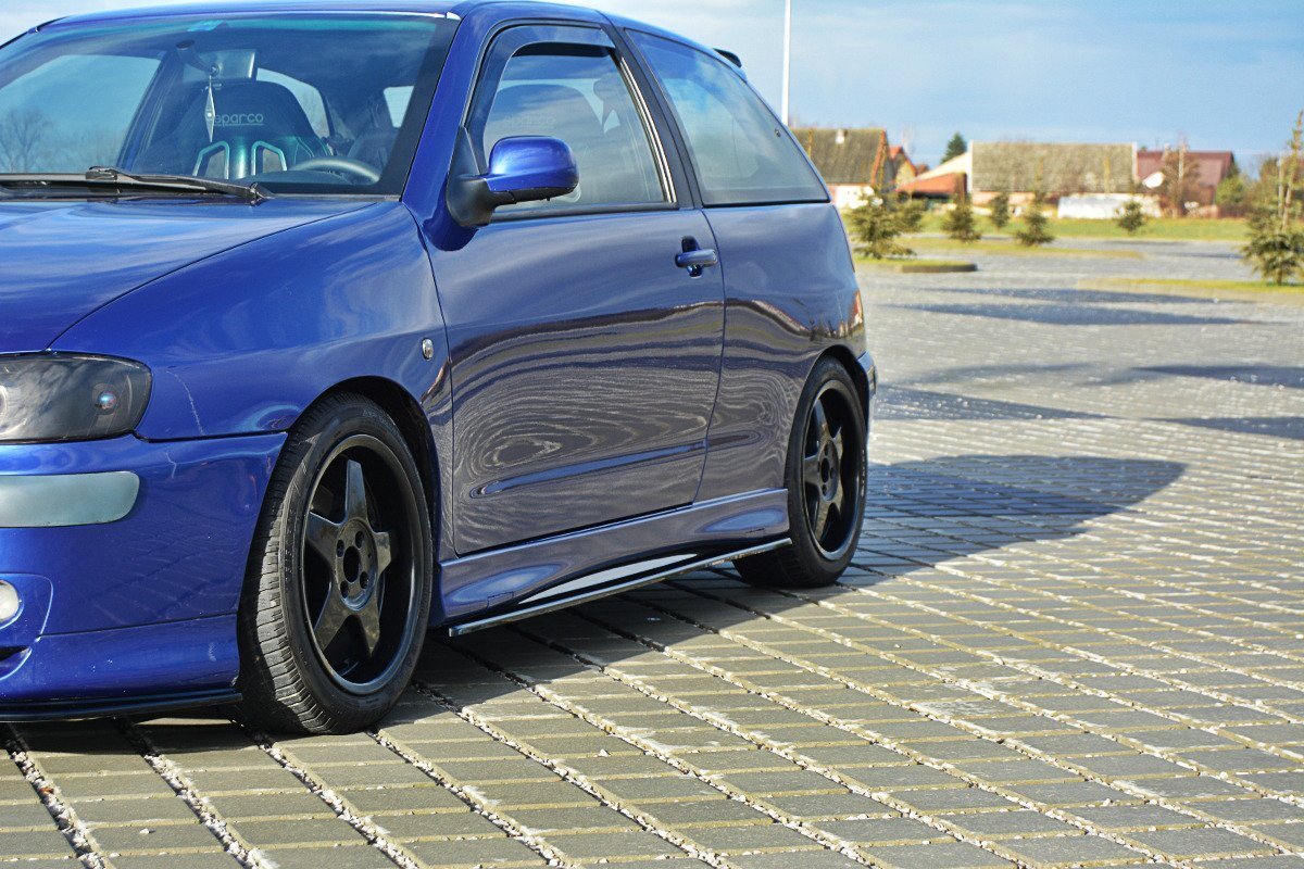 Seitenschweller Ansatz für SEAT IBIZA MK2 FACELIFT CUPRA Carbon Look