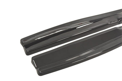Seitenschweller Ansatz für Fiat Punto Evo Abarth Carbon Look