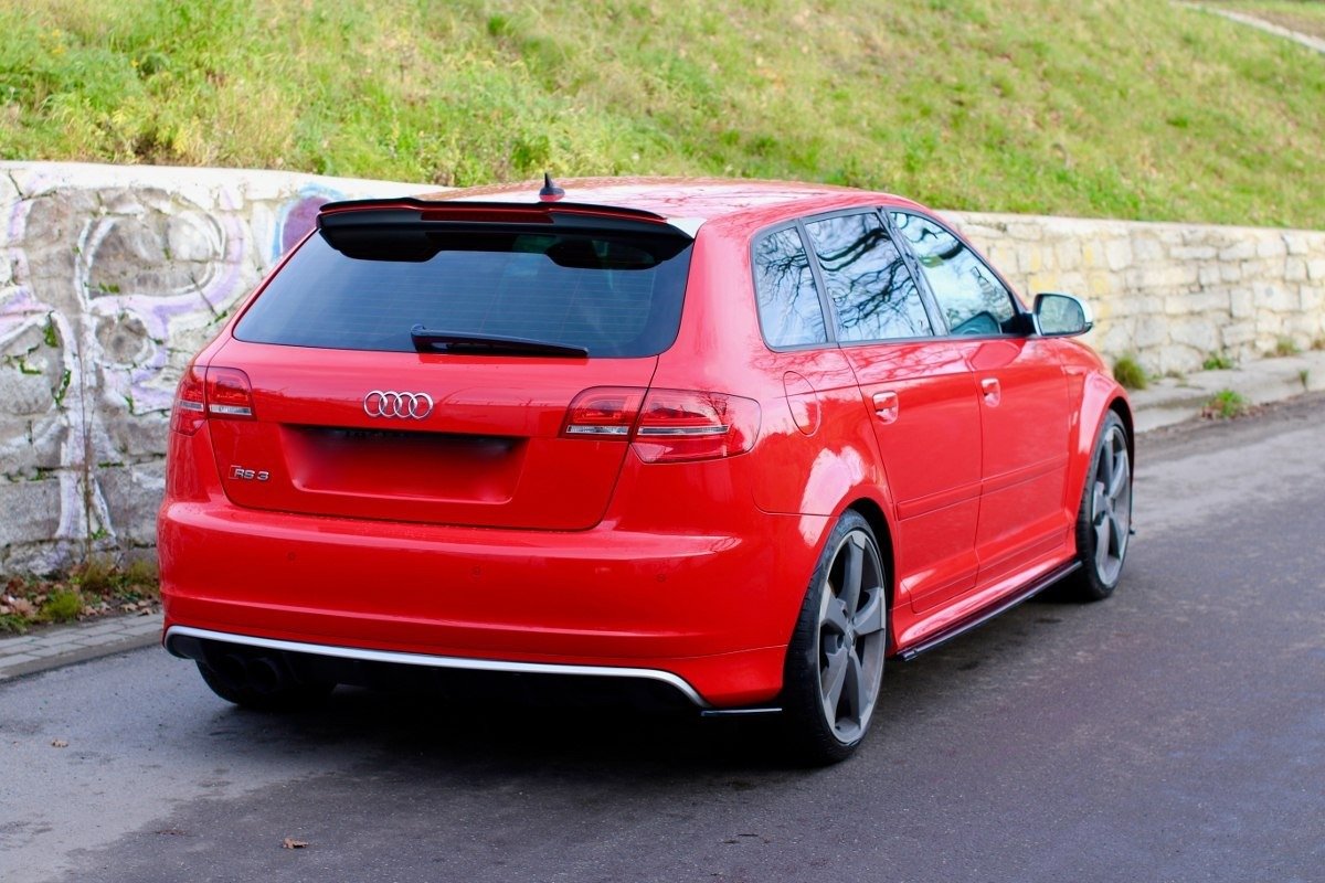 Seitenschweller Ansatz für Audi S3 8P / S3 8P FL / RS3 8P Carbon Look
