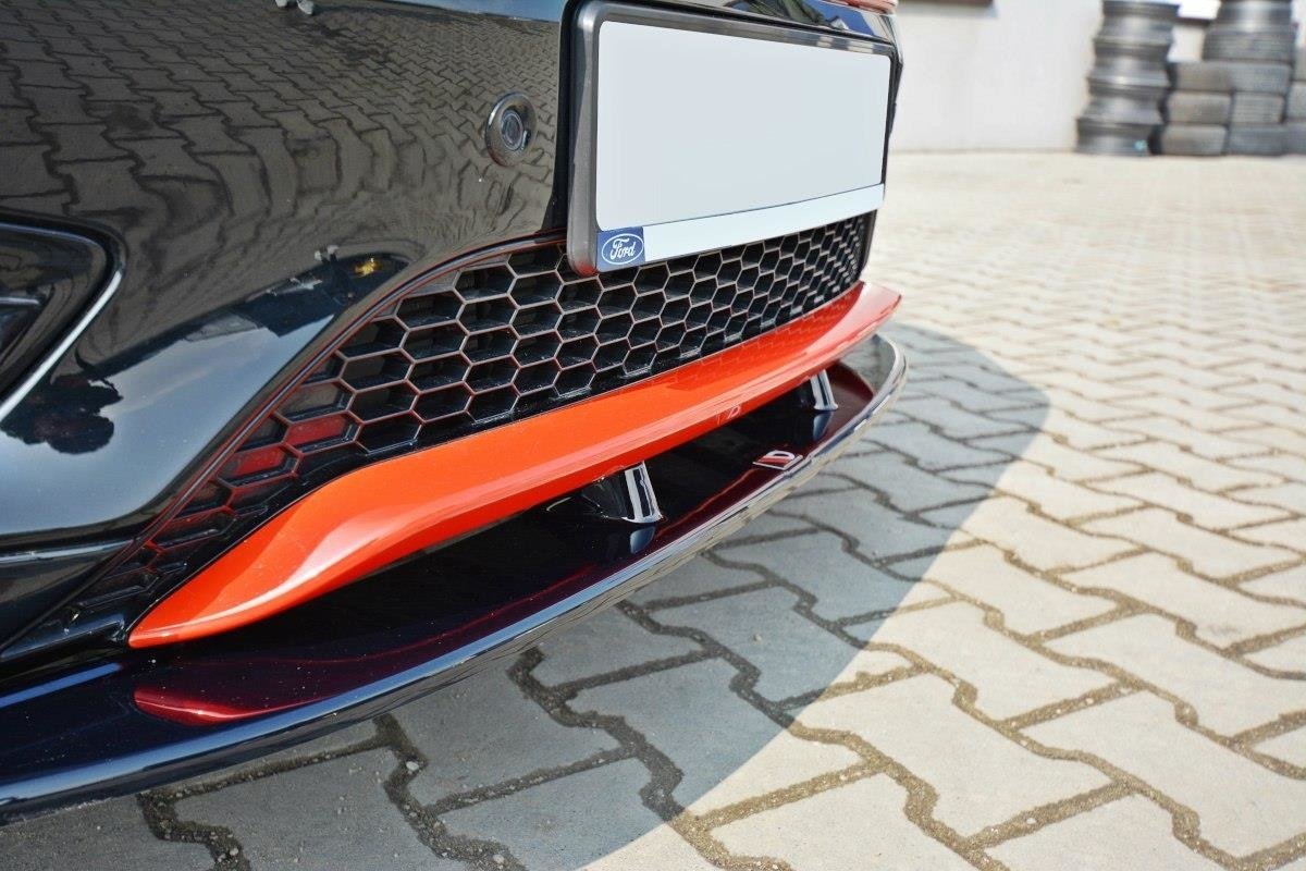 Front Ansatz V.1 für Ford Focus ST-Line Mk3 FL Carbon Look