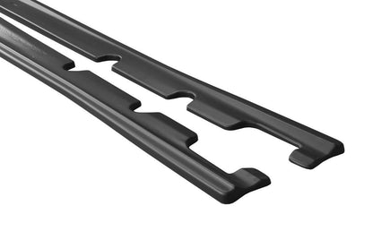 Seitenschweller Ansatz für Mercedes GLE W166 AMG-Line Carbon Look