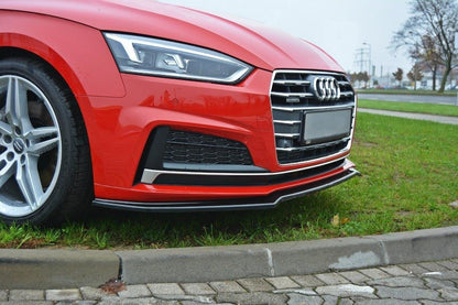 Front Ansatz V.1 für Audi A5 F5 S-Line Carbon Look
