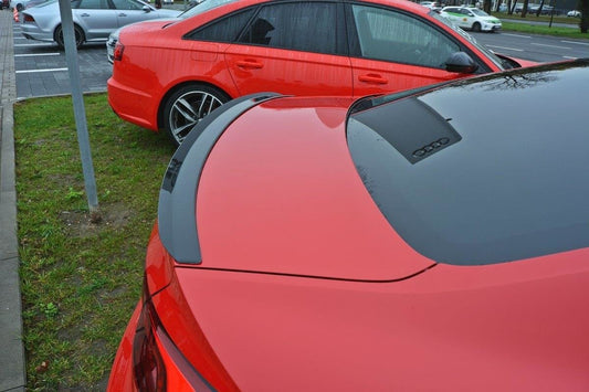 Spoiler CAP für Audi A5 S-Line F5 Coupe Carbon Look