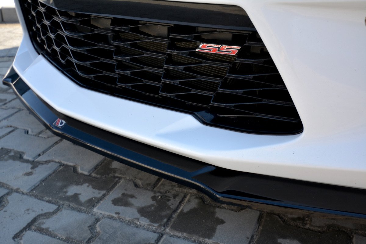 Front Ansatz V.2 für CHEVROLET CAMARO 6TH-GEN. PHASE-I 2SS COUPE Carbon Look