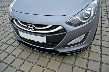 Front Ansatz für Hyundai i30 mk.2 schwarz matt