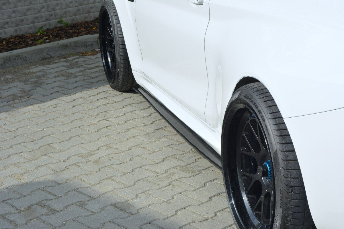 Seitenschweller Ansatz für BMW M2 F87 COUPÉ Carbon Look