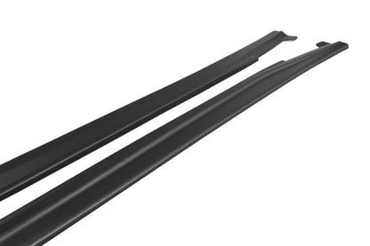 Seitenschweller Ansatz für Mercedes A W176/ CLA 117 AMG/ CLA 117 AMG LINE Facelift Carbon Look
