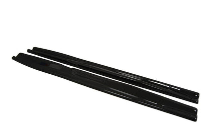 Seitenschweller Ansatz für Fiat Punto Evo Abarth Carbon Look