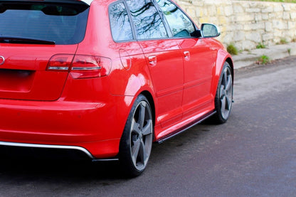 Seitenschweller Ansatz für Audi S3 8P / S3 8P FL / RS3 8P Carbon Look