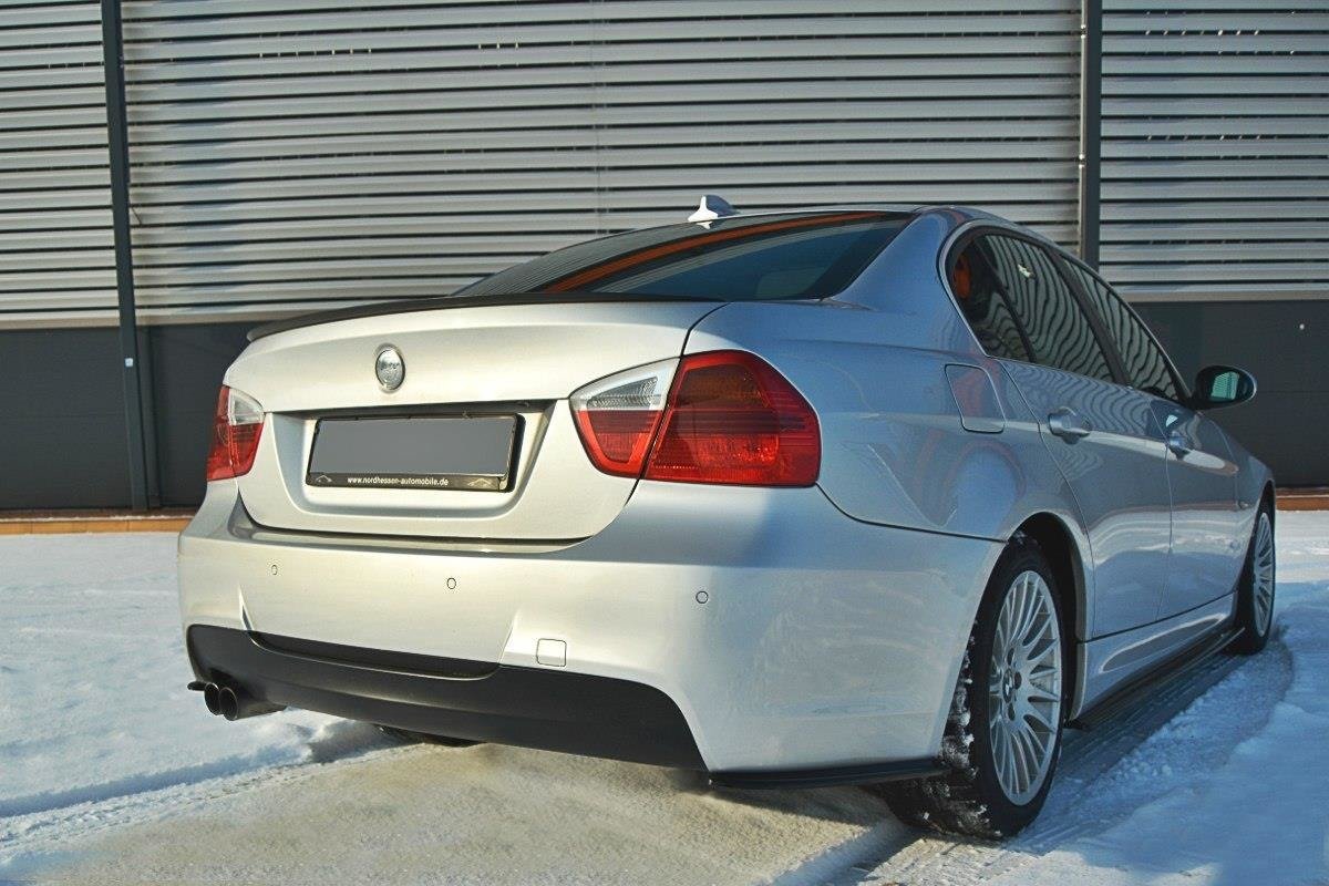 Spoiler CAP für BMW 3er E90 M Paket schwarz matt