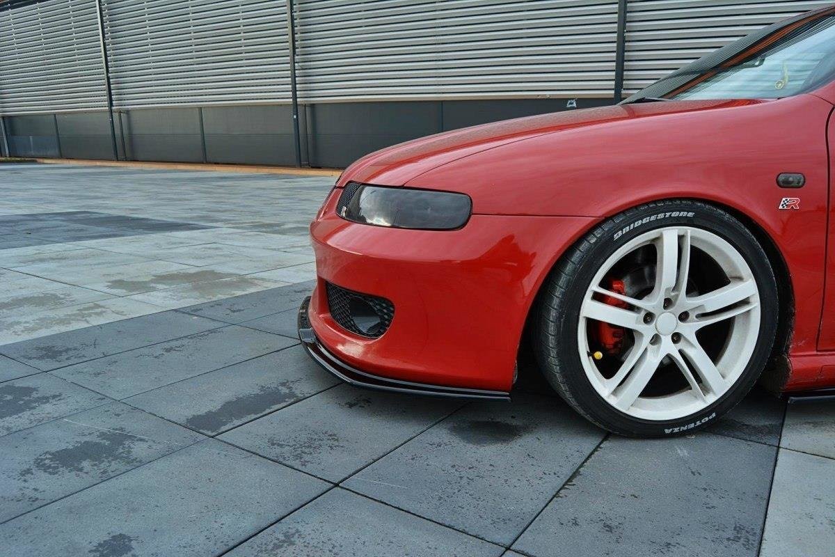 Front Ansatz für v.1 Seat Leon Mk1 Cupra Carbon Look