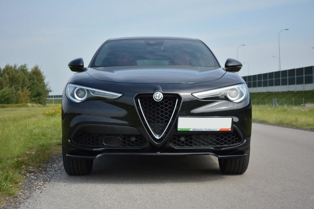Front Ansatz V.1 für Alfa Romeo Stelvio Carbon Look