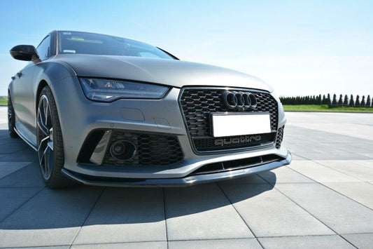 Front Ansatz V.2 für Audi RS7 Facelift Carbon Look