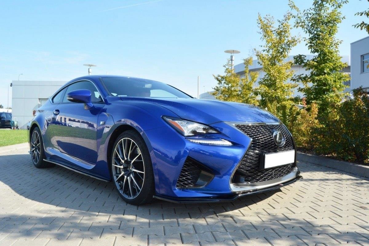 Front Ansatz V.1 für Lexus RC F schwarz matt