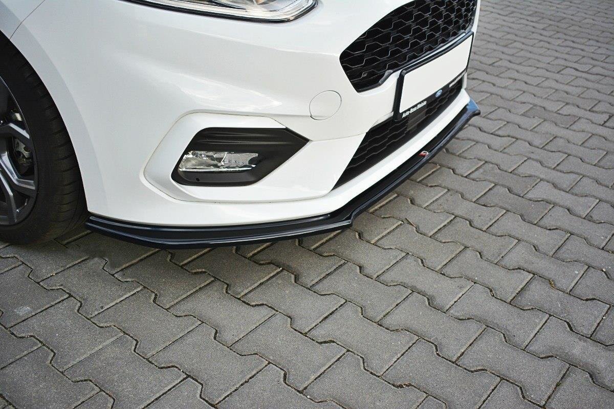 Front Ansatz V.2 für Ford Fiesta Mk8 ST / ST-Line schwarz Hochglanz
