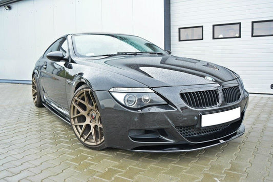 Front Ansatz V.1 für BMW M6 E63 schwarz matt