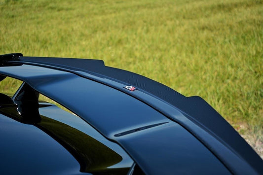 Spoiler CAP für Mercedes A W176 AMG Facelift schwarz matt