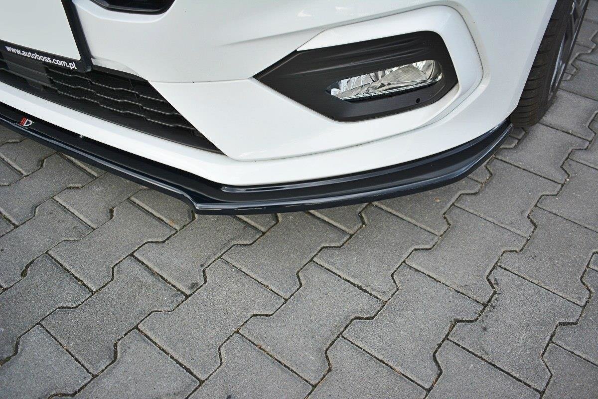 Front Ansatz V.2 für Ford Fiesta Mk8 ST / ST-Line schwarz Hochglanz