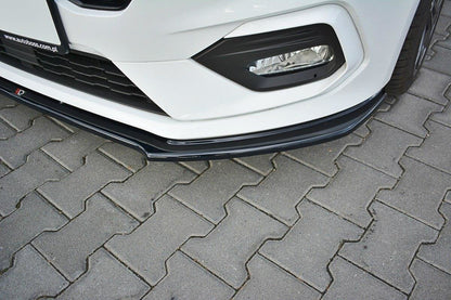 Front Ansatz V.2 für Ford Fiesta Mk8 ST / ST-Line schwarz Hochglanz