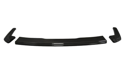 Mittlerer Diffusor Heck Ansatz für Audi A4 B9 S-Line Carbon Look