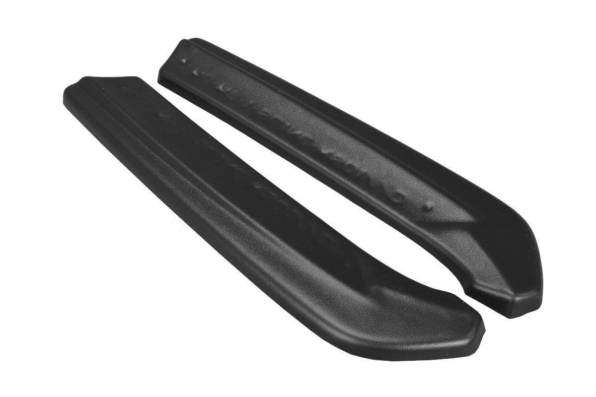 Heck Ansatz Flaps Diffusor für Audi A7 Mk1 S-Line Carbon Look