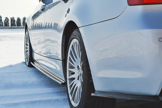 Seitenschweller Ansatz für BMW 3er E90/91 M Paket Carbon Look