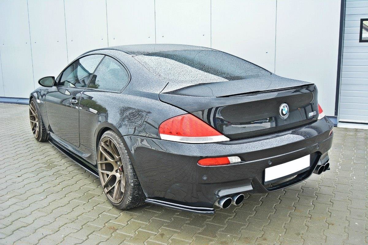 Spoiler CAP für BMW M6 E63 schwarz matt