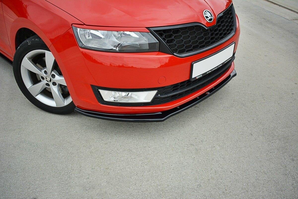 Front Ansatz V.2 für Skoda Rapid Carbon Look