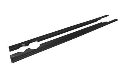 Seitenschweller Ansatz für Mercedes C-Klasse S205 63 AMG Kombi Carbon Look