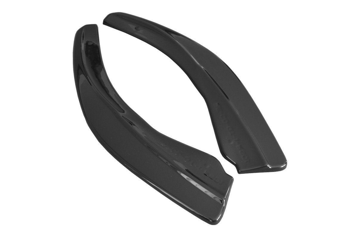 Heck Ansatz Flaps Diffusor für BENTLEY CONTINENTAL GT Carbon Look