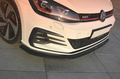 Front Ansatz V.2 für VW GOLF 7 GTI FACELIFT schwarz matt