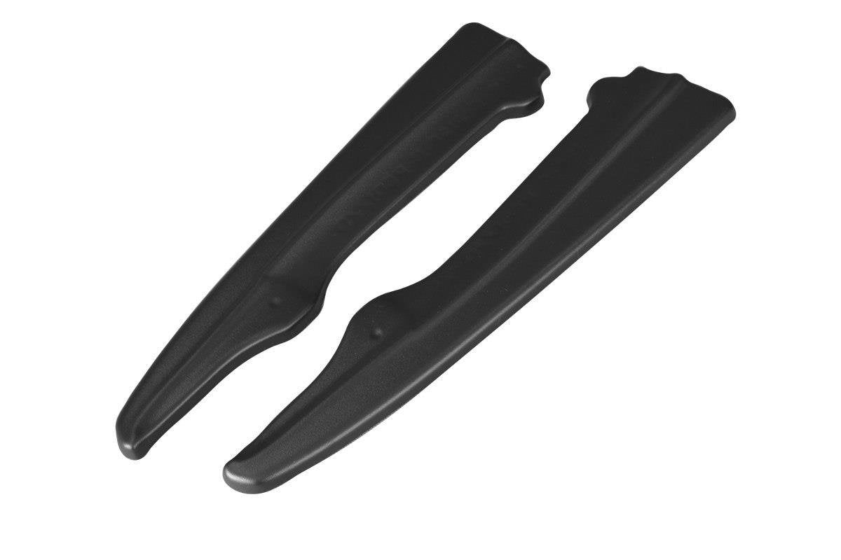 Heck Ansatz Flaps Diffusor für Mercedes E W212 schwarz Hochglanz