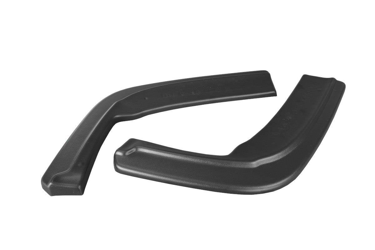 Heck Ansatz Flaps Diffusor für BMW M3 E46 Coupe schwarz matt