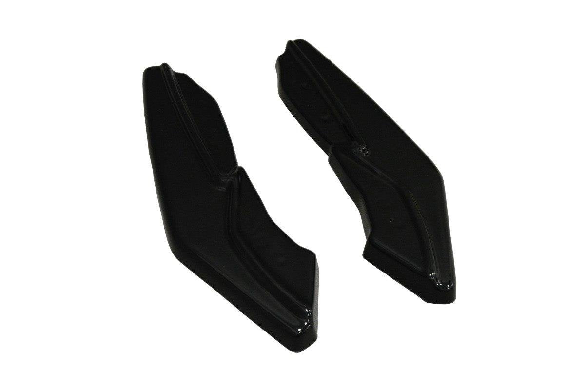 Heck Ansatz Flaps Diffusor für Renault Laguna mk 3 Coupe Carbon Look