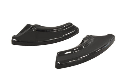 Heck Ansatz Flaps Diffusor passend für passend für Fiat Punto Evo Abarth Carbon Look Carbon Look