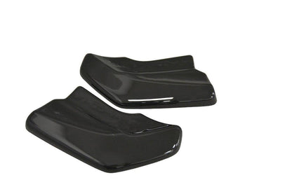 Heck Ansatz Flaps Diffusor für Audi Q2 Mk.1 schwarz matt