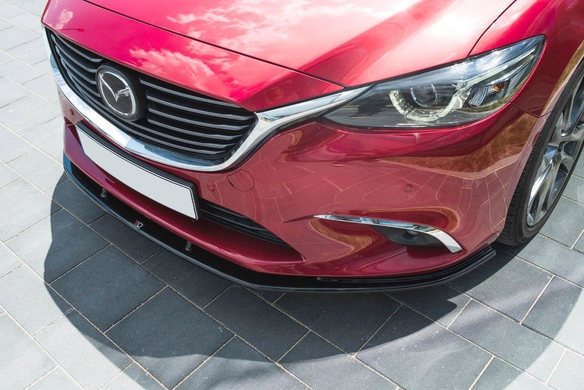 Front Ansatz V.1 für Mazda 6 GJ (Mk3) Facelift Carbon Look