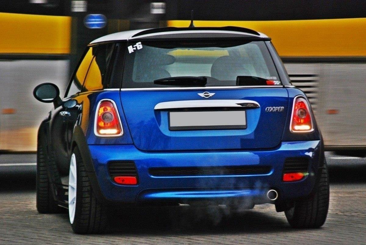 Spoiler CAP für MINI COOPER R56 schwarz matt