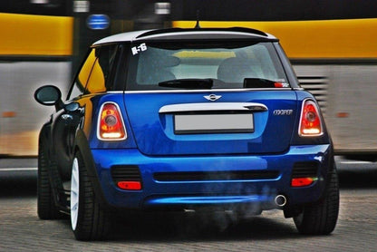 Spoiler CAP für MINI COOPER R56  schwarz Hochglanz