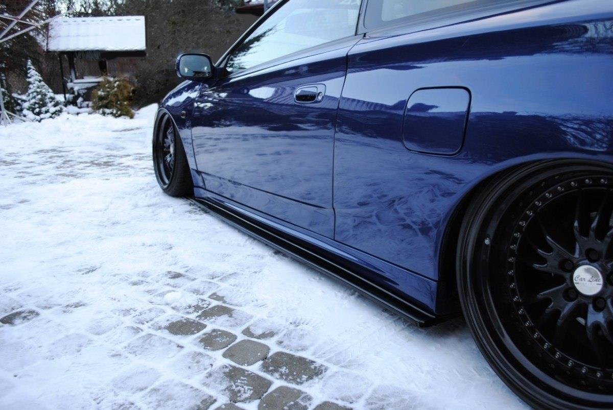 Seitenschweller Ansatz für TOYOTA CELICA T23 TS vor Facelift Carbon Look