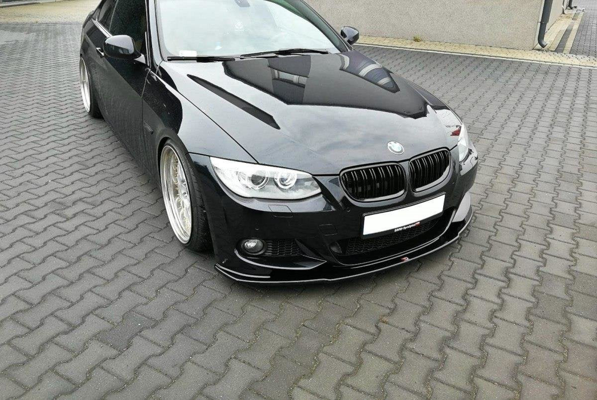 Front Ansatz V.1 für BMW 3er E92 M Paket FACELIFT Carbon Look