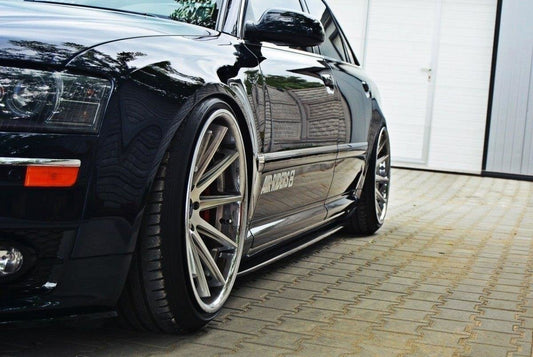 Seitenschweller Ansatz für AUDI S8 D3 Carbon Look