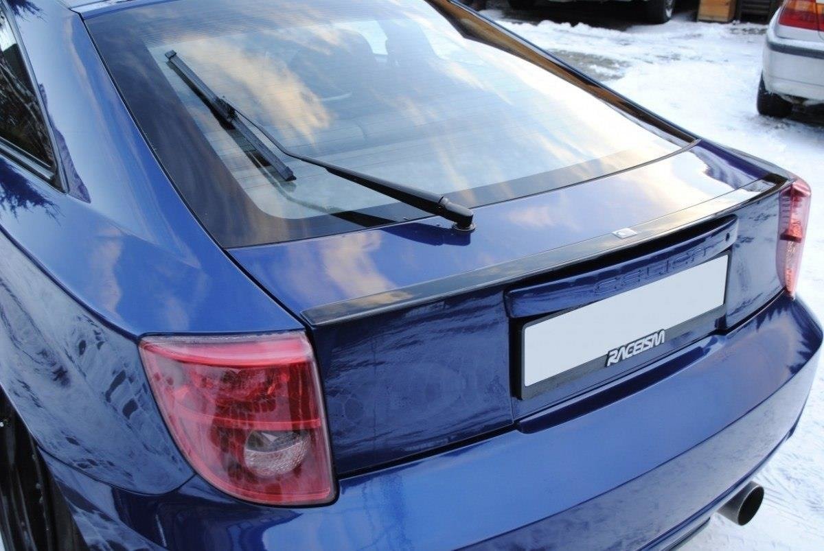 Spoiler CAP für TOYOTA CELICA T23 vor Facelift schwarz matt